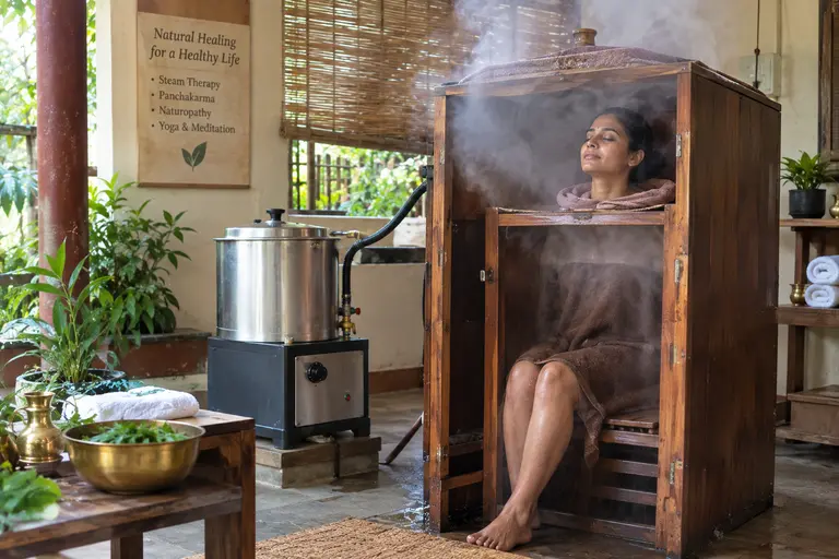 Steam Therapy in Naturopathy