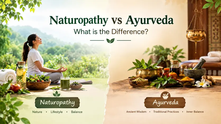 Naturopathy vs Ayurveda